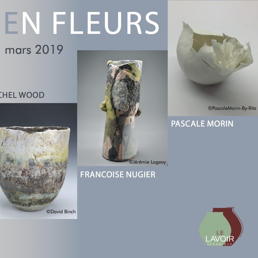 15-31 Mars 2019 – Exposition-VASES EN FLEURS- Le lavoir céramique